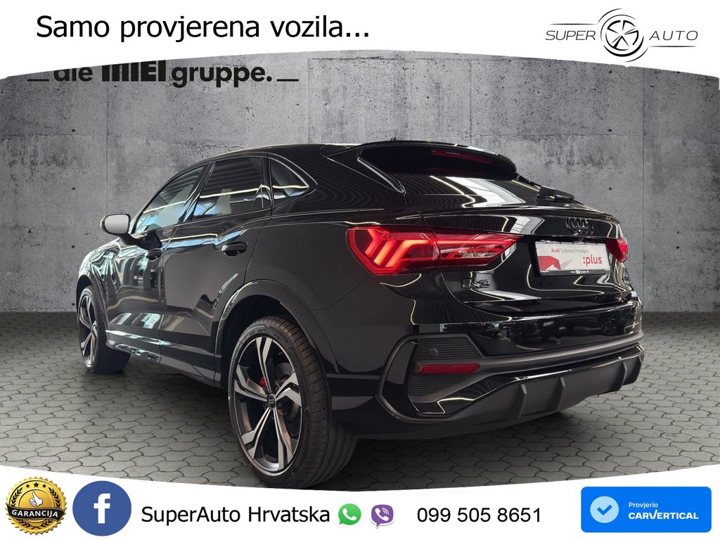 Audi Q3 Sportback 40 TFSI (190 KS) quattro S tronic S line MATRIX+GR SJED+KAM