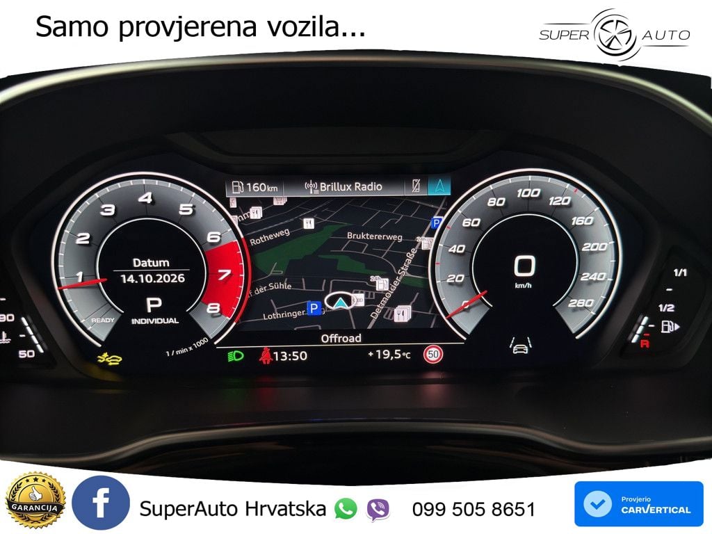 Audi Q3 Sportback 40 TFSI (190 KS) quattro S tronic S line MATRIX+GR SJED+KAM