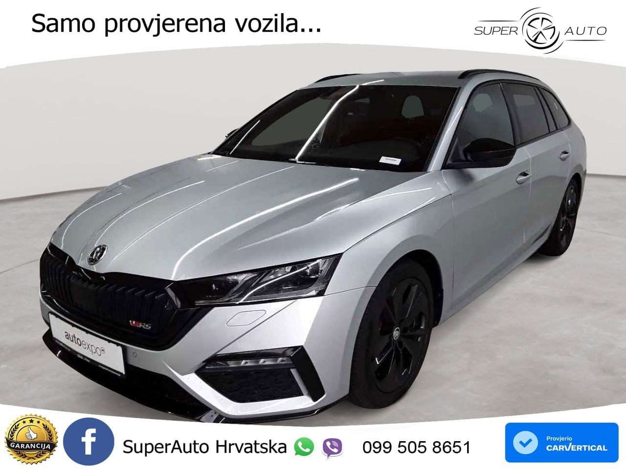 Škoda Octavia Combi RS 2.0 TDI (200 KS) DSG