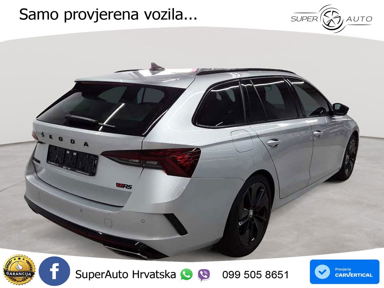 Škoda Octavia Combi RS 2.0 TDI (200 KS) DSG