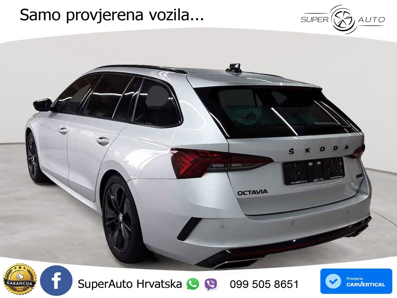 Škoda Octavia Combi RS 2.0 TDI (200 KS) DSG