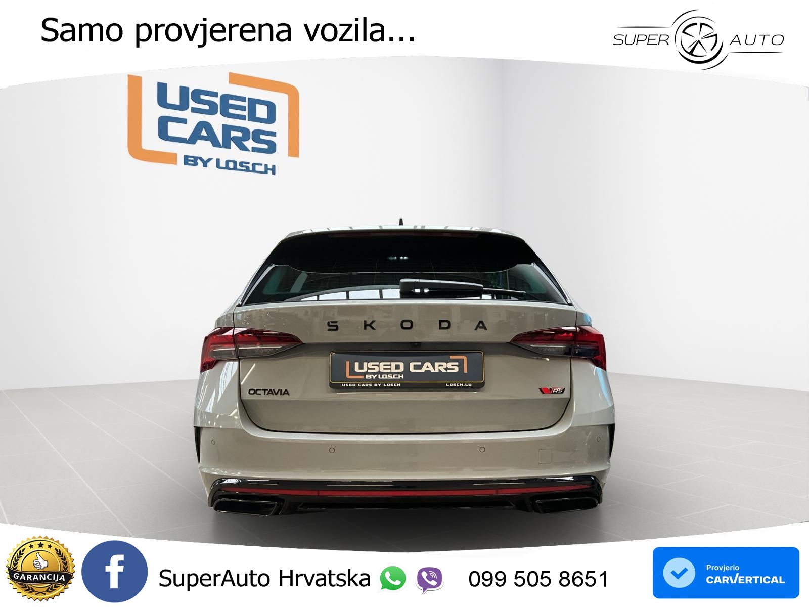 Škoda Octavia Combi RS 2.0 TSI (265 KS) DSG