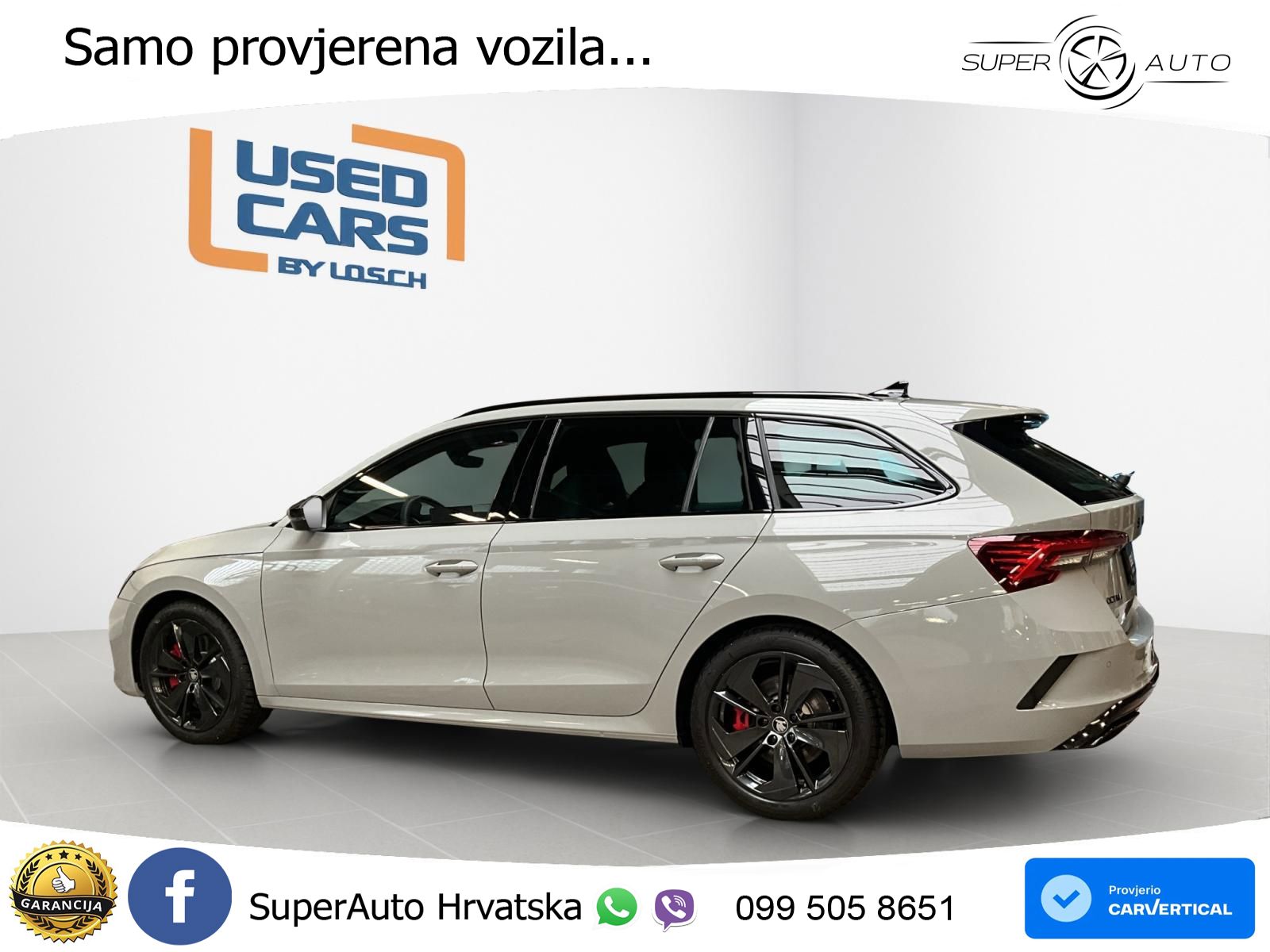Škoda Octavia Combi RS 2.0 TSI (265 KS) DSG