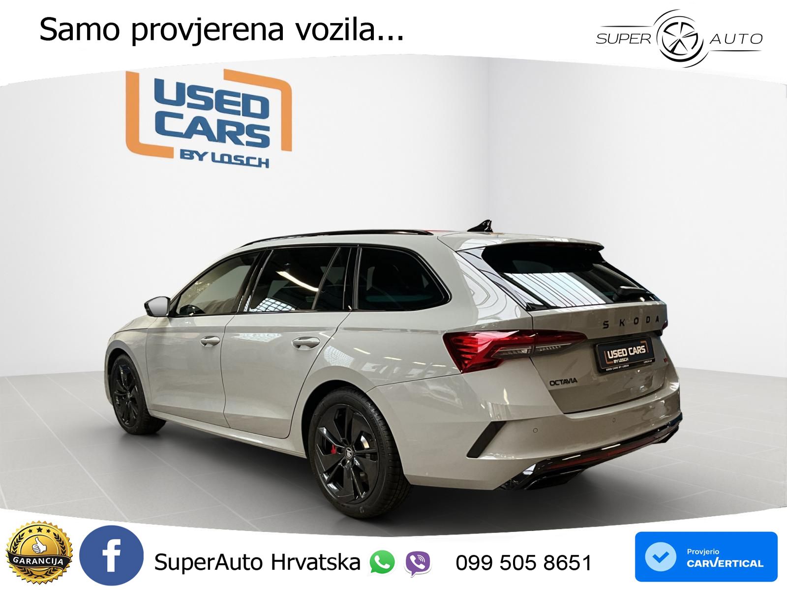 Škoda Octavia Combi RS 2.0 TSI (265 KS) DSG