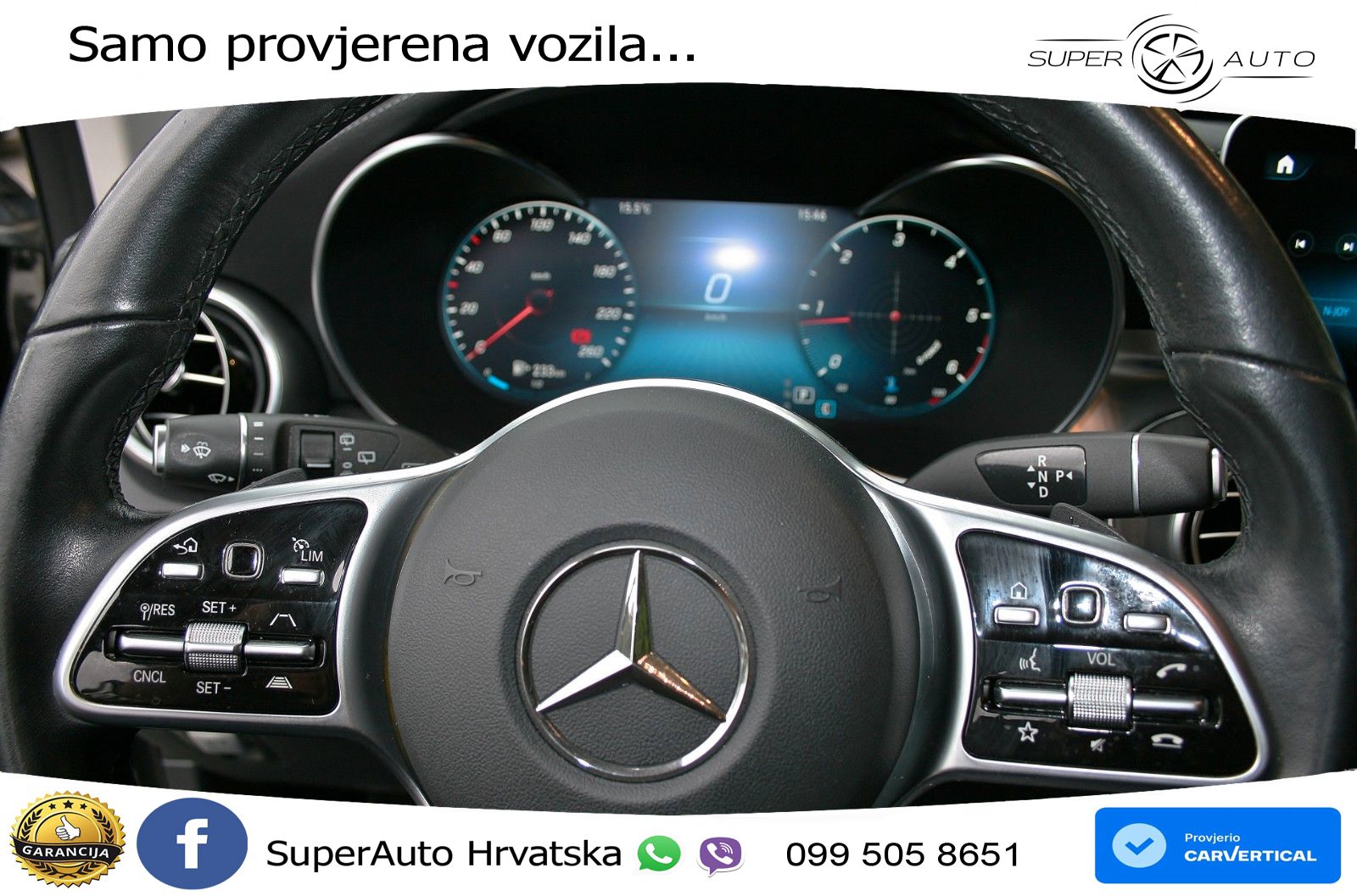 Mercedes GLC 220d (194 KS) 4MATIC G-TRONIC LED+GR SJED+ACC