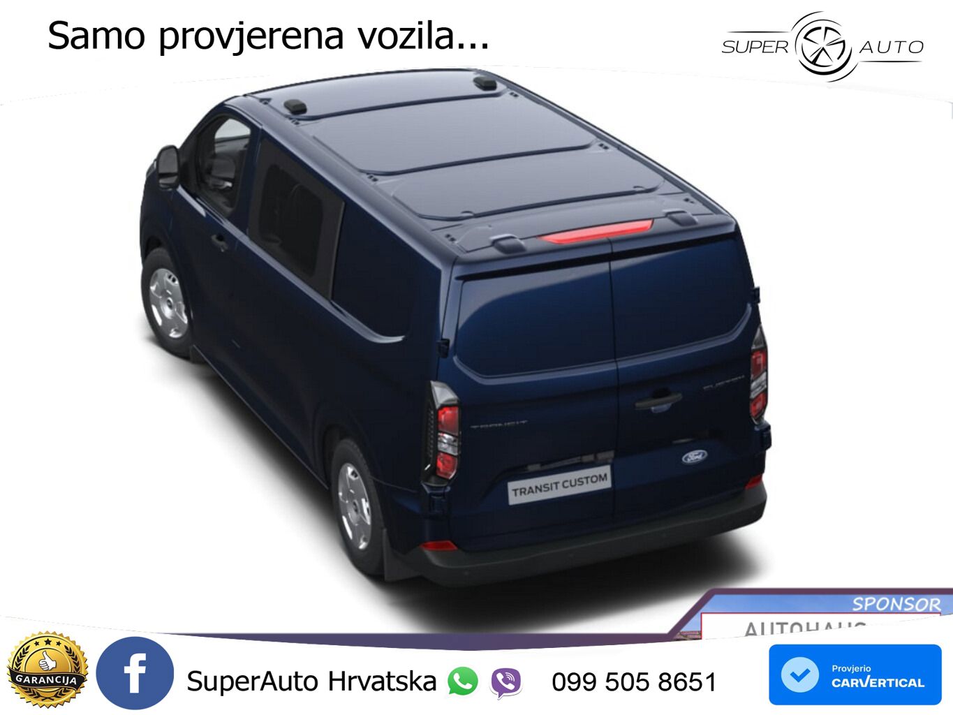 Ford Transit Custom DCiV Trend L1 SHZ Kam UVP-38%* 150 KS