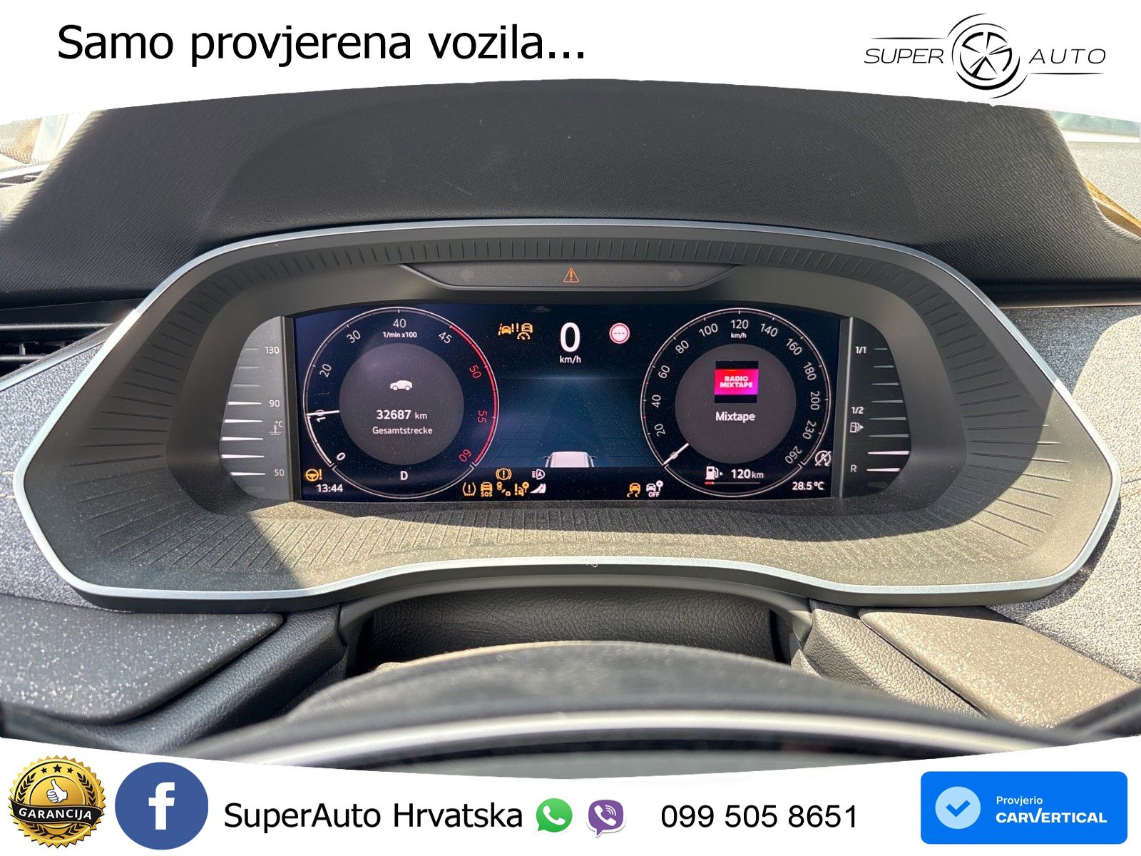 Škoda Octavia Combi 2.0 TDI (150 KS) DSG Selection LED+GR SJED+ACC