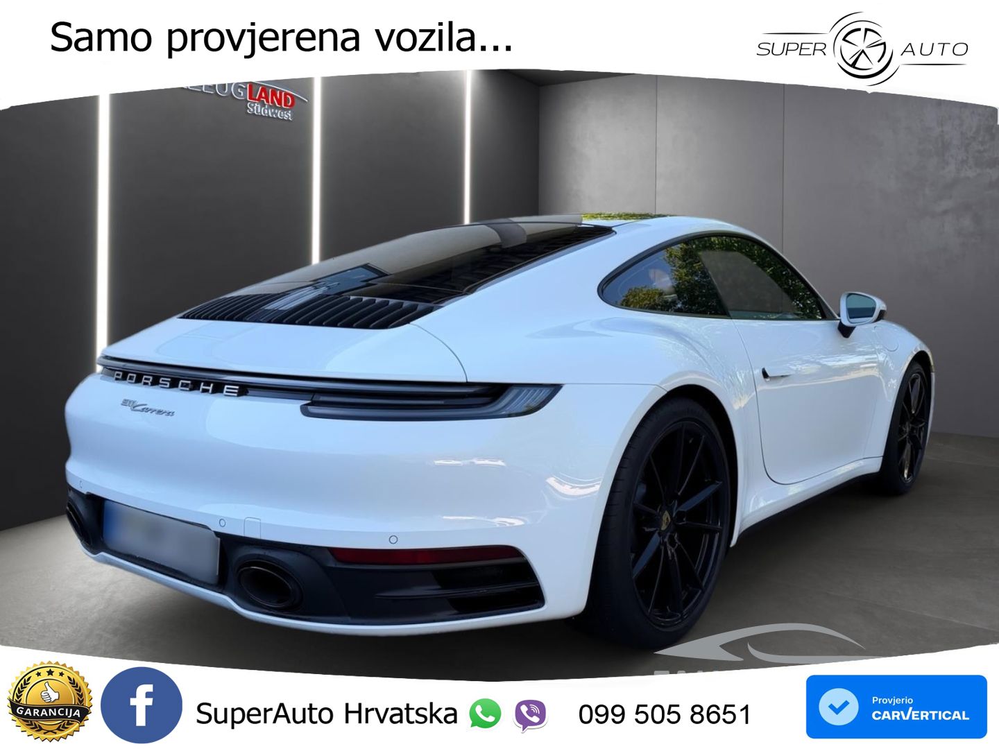 Porsche 911 Carrera 3.0 (385 KS) PDK LED+GR SJED+ACC