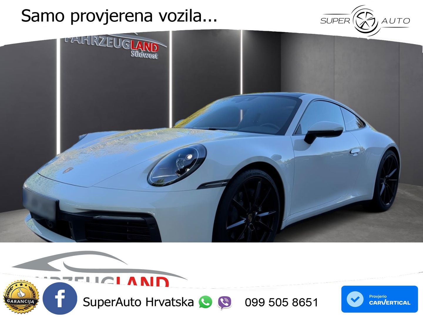 Porsche 911 Carrera 3.0 (385 KS) PDK LED+GR SJED+ACC