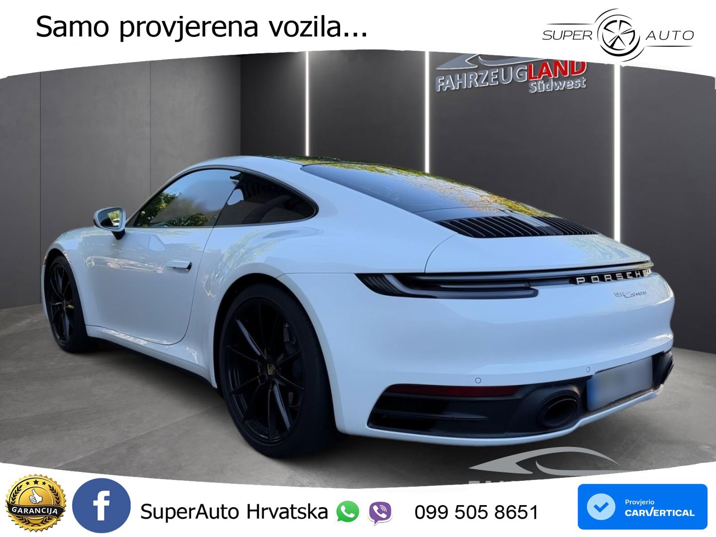 Porsche 911 Carrera 3.0 (385 KS) PDK LED+GR SJED+ACC