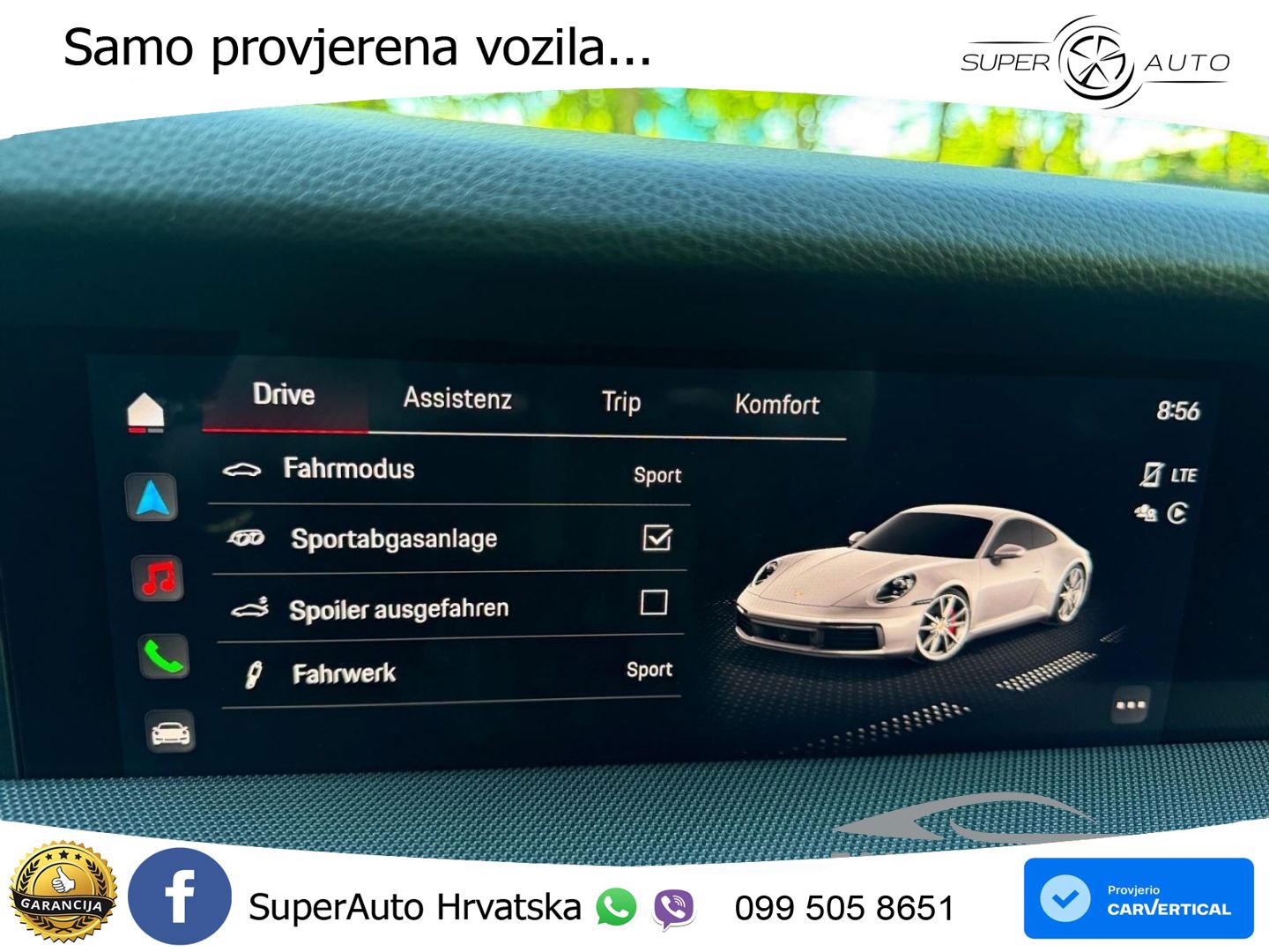 Porsche 911 Carrera 3.0 (385 KS) PDK LED+GR SJED+ACC