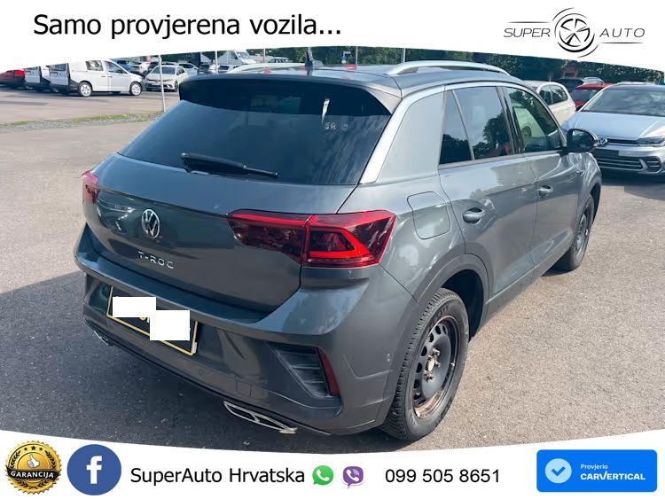 Volkswagen T-Roc 1.5 TSI (150 KS) DSG LED+GR SJED+ACC