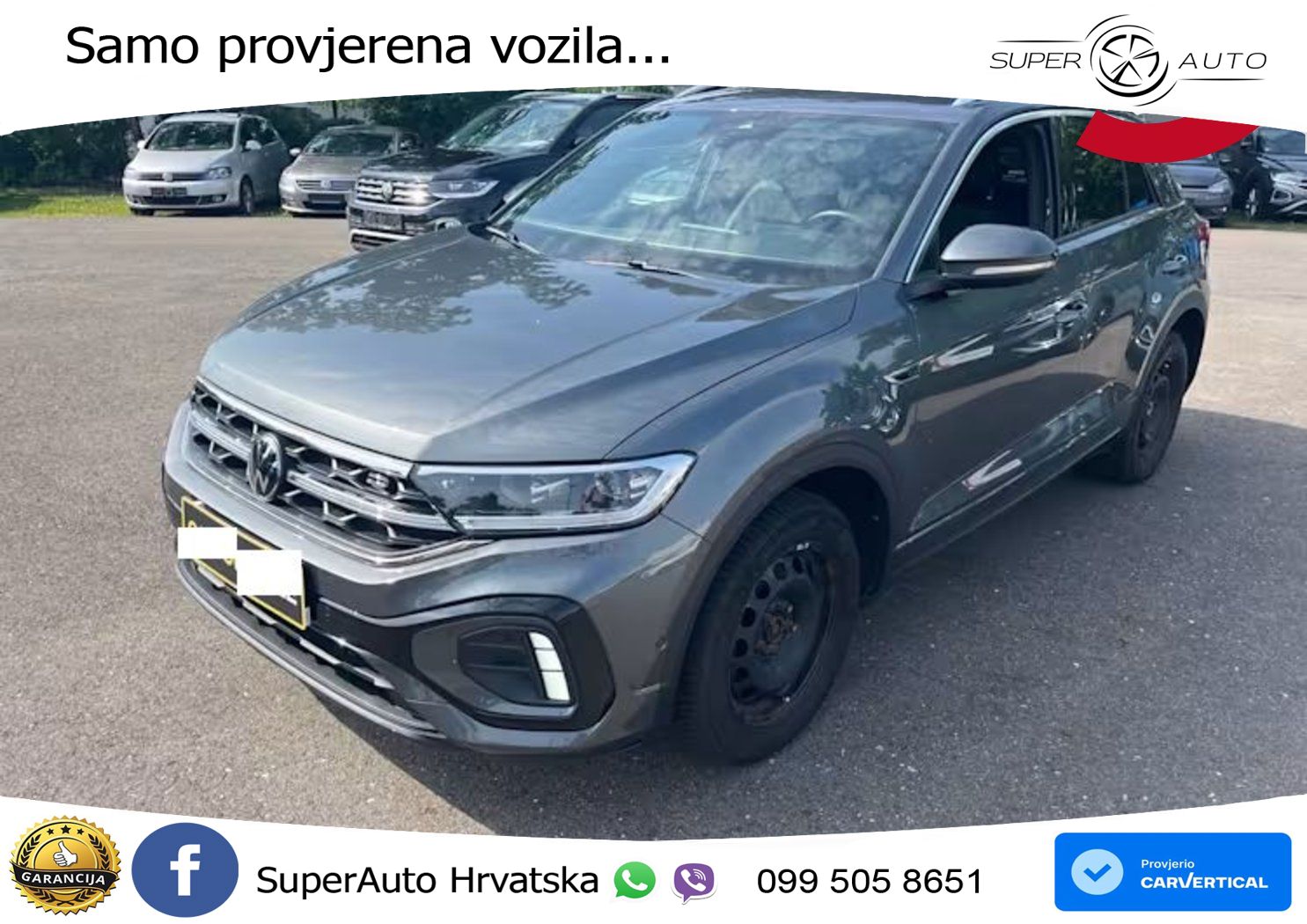 Volkswagen T-Roc 1.5 TSI (150 KS) DSG LED+GR SJED+ACC
