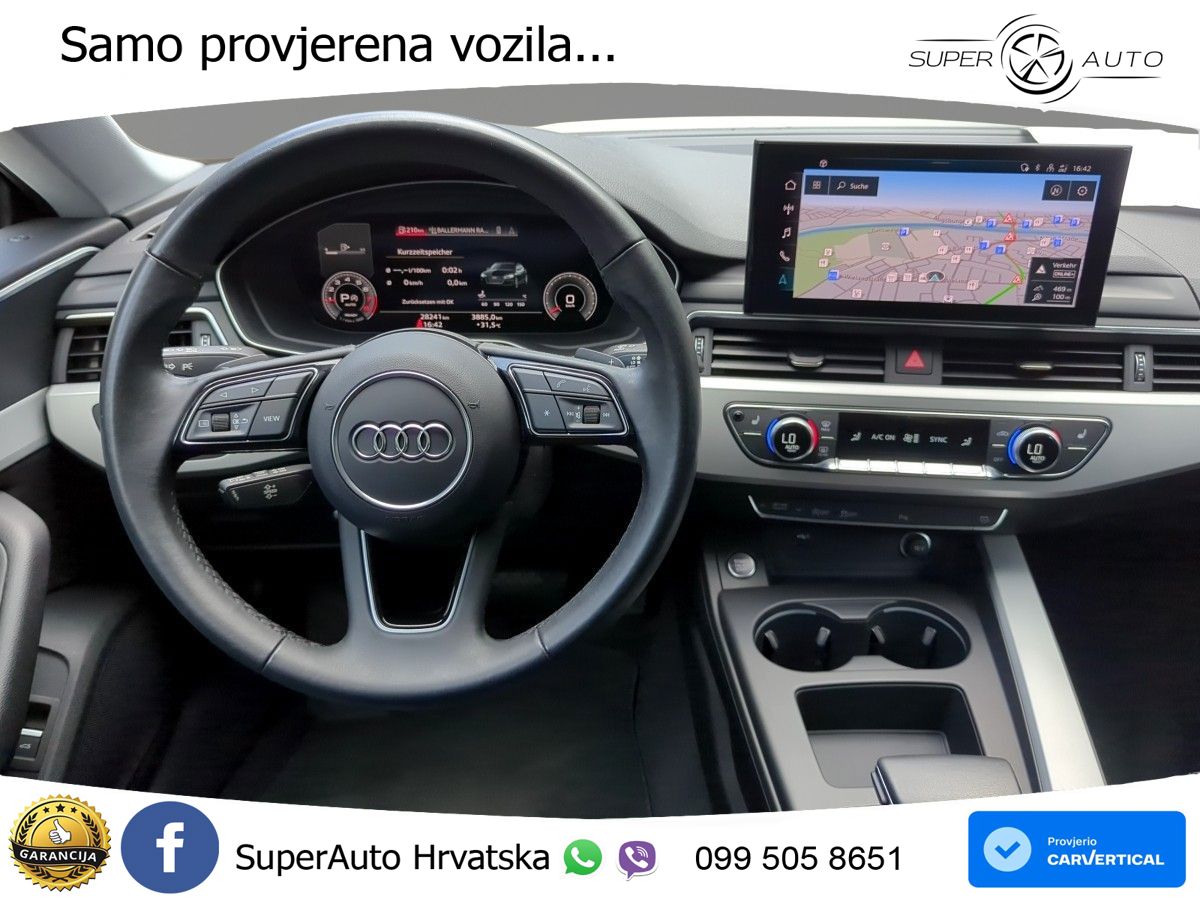 Audi A5 Sportback 45 TFSI (265 KS) quattro S tronic