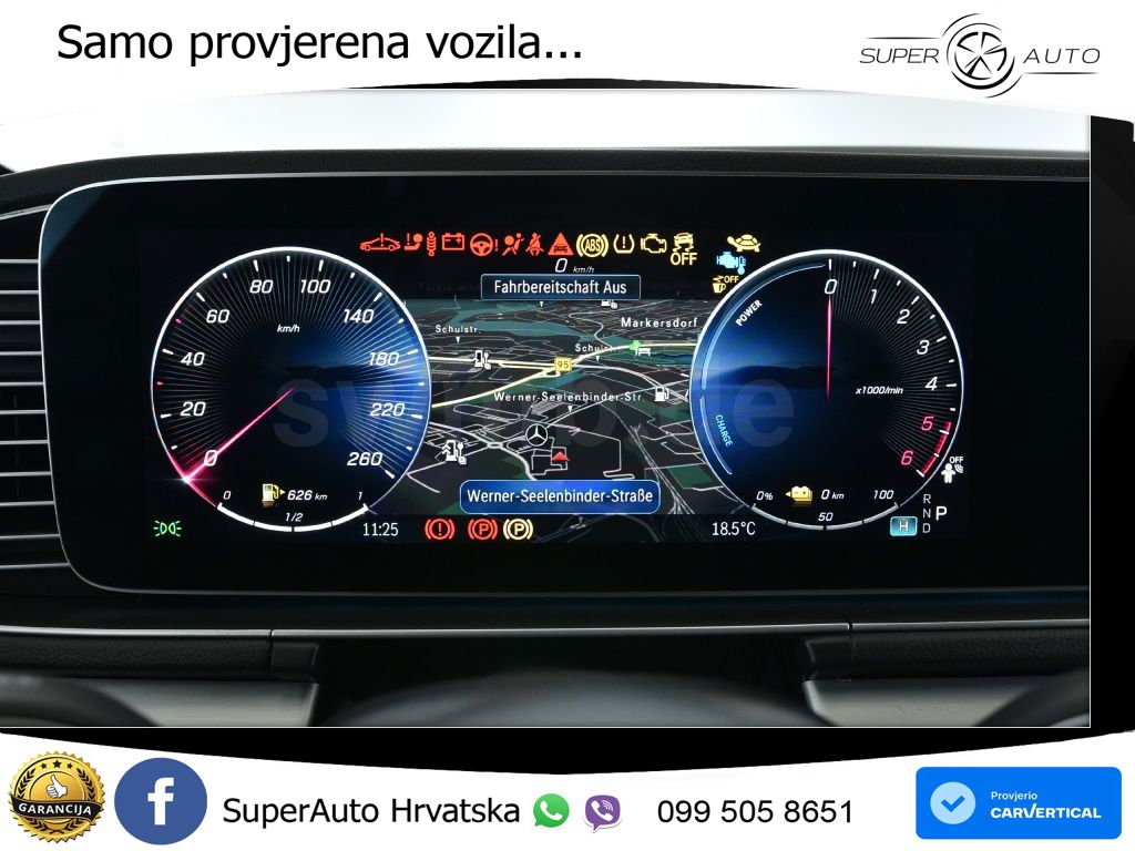 Mercedes GLE 350de (333 KS) 4MATIC 9G-TRONIC AMG ZRAČNI+ACC+GR SJED+360+PANO