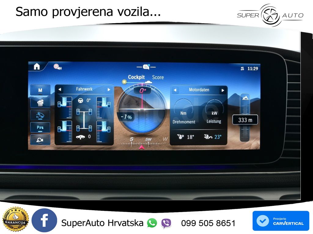 Mercedes GLE 350de (333 KS) 4MATIC 9G-TRONIC AMG ZRAČNI+ACC+GR SJED+360+PANO