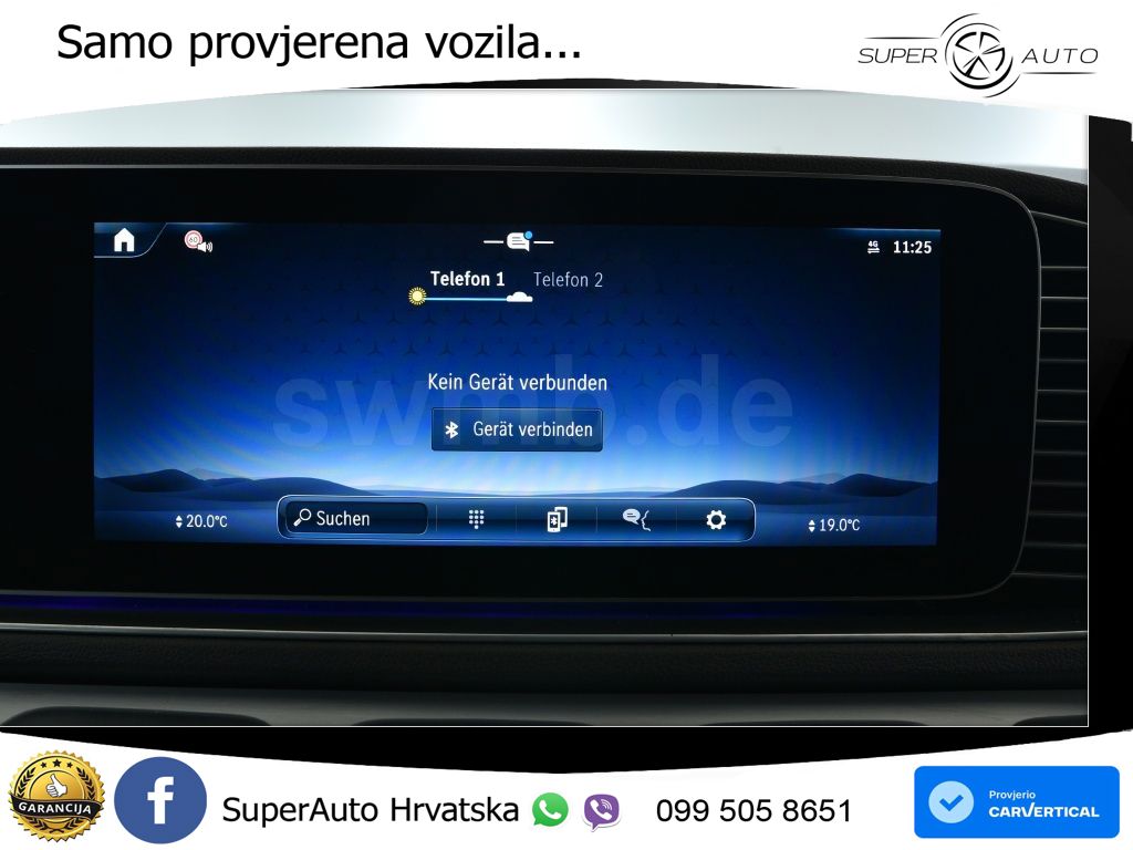Mercedes GLE 350de (333 KS) 4MATIC 9G-TRONIC AMG ZRAČNI+ACC+GR SJED+360+PANO