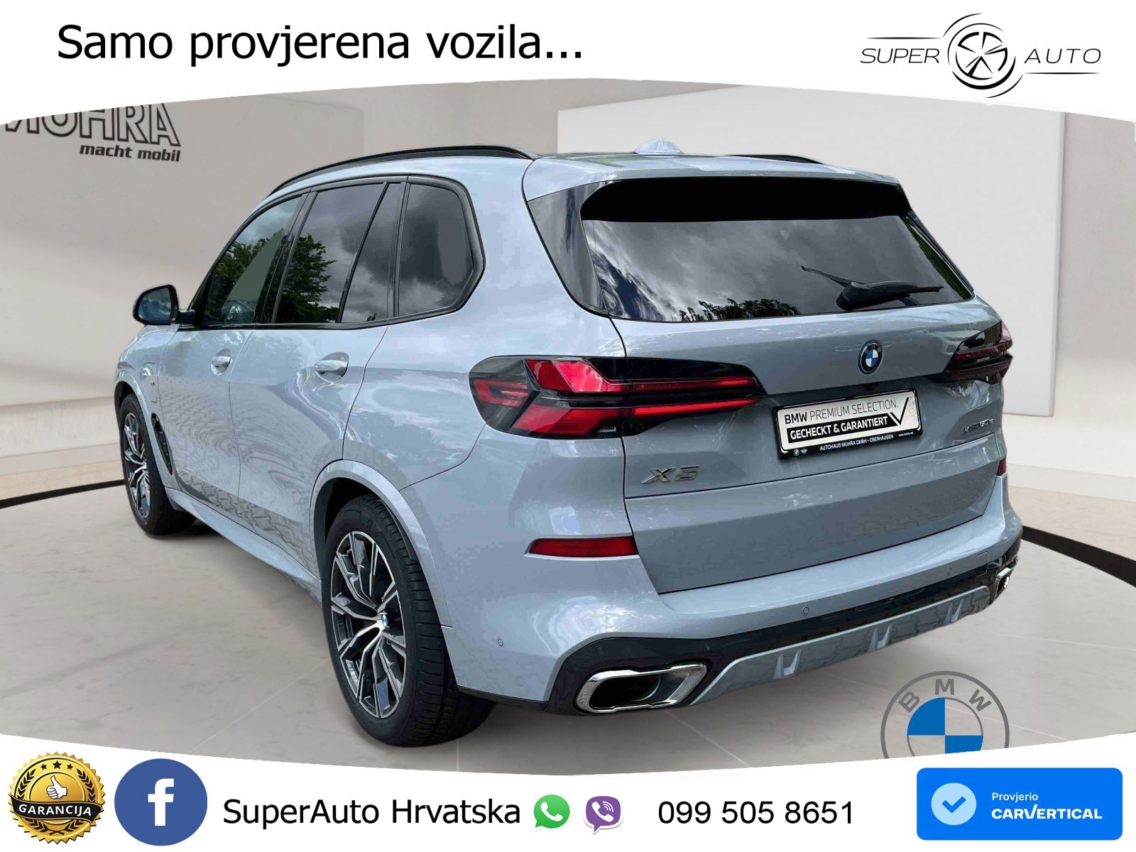 BMW X5 50e (489 KS) xDrive Steptronic M Sport LED+GR SJED+ACC