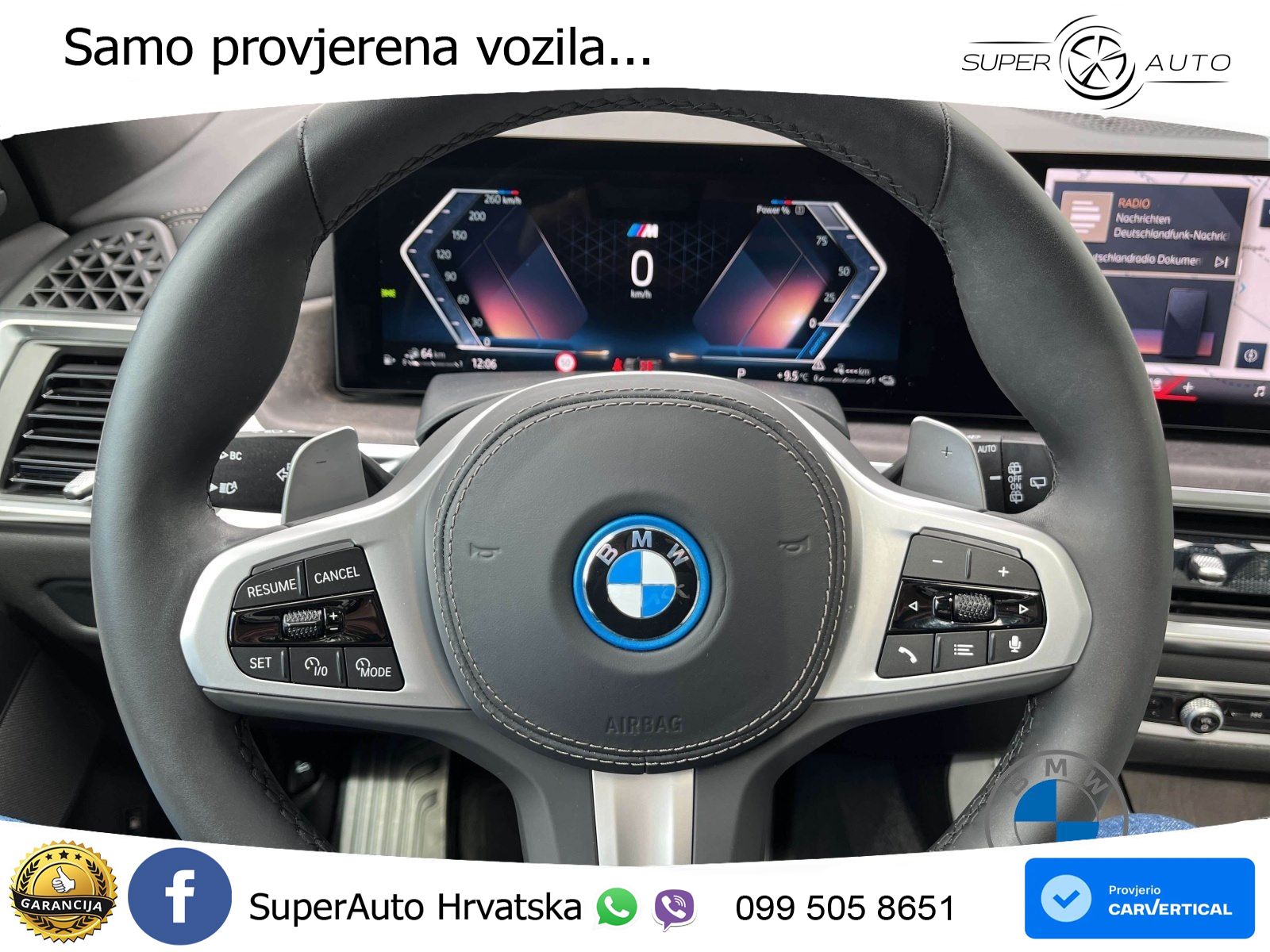 BMW X5 50e (489 KS) xDrive Steptronic M Sport LED+GR SJED+ACC
