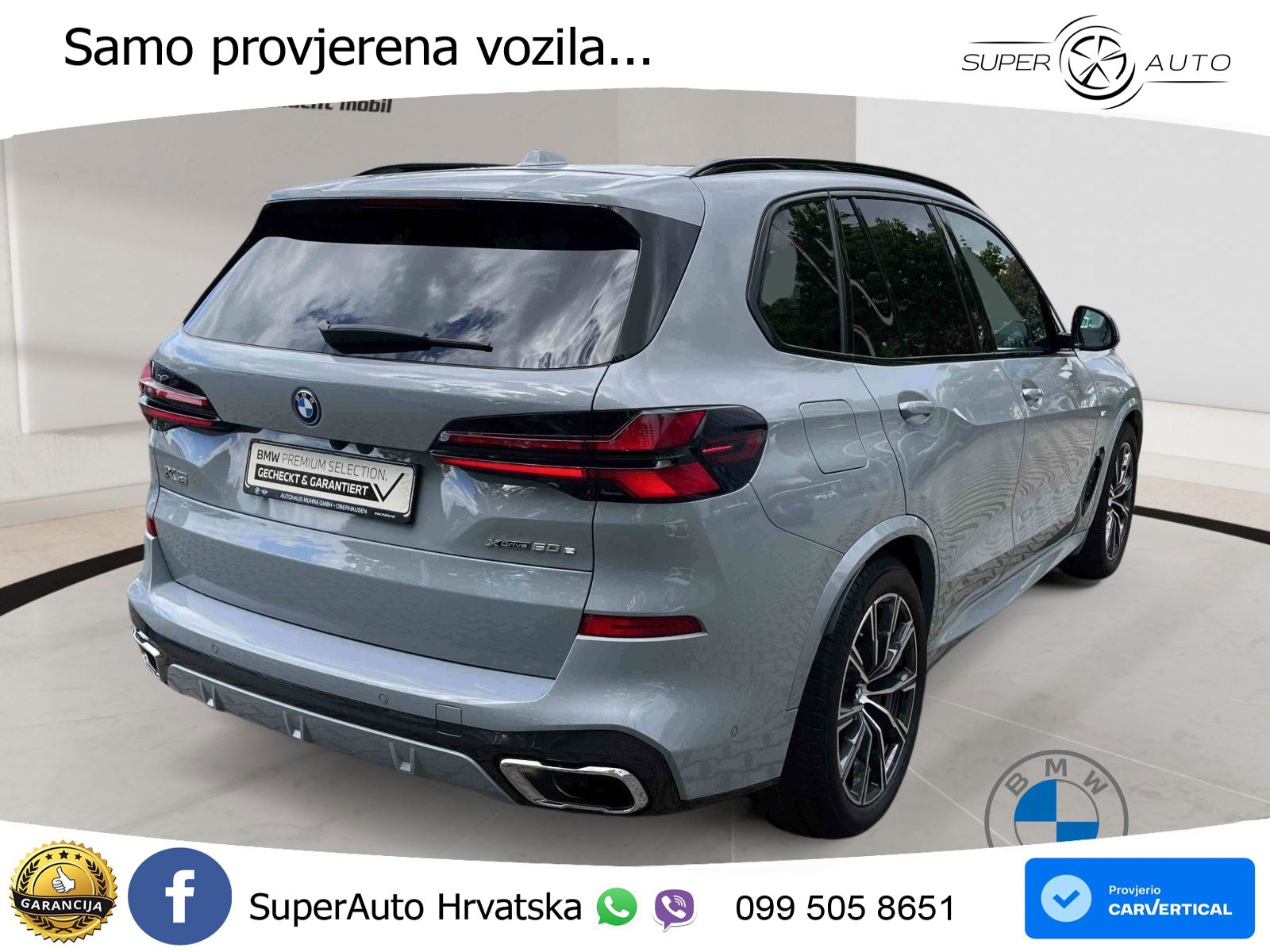 BMW X5 50e (489 KS) xDrive Steptronic M Sport LED+GR SJED+ACC