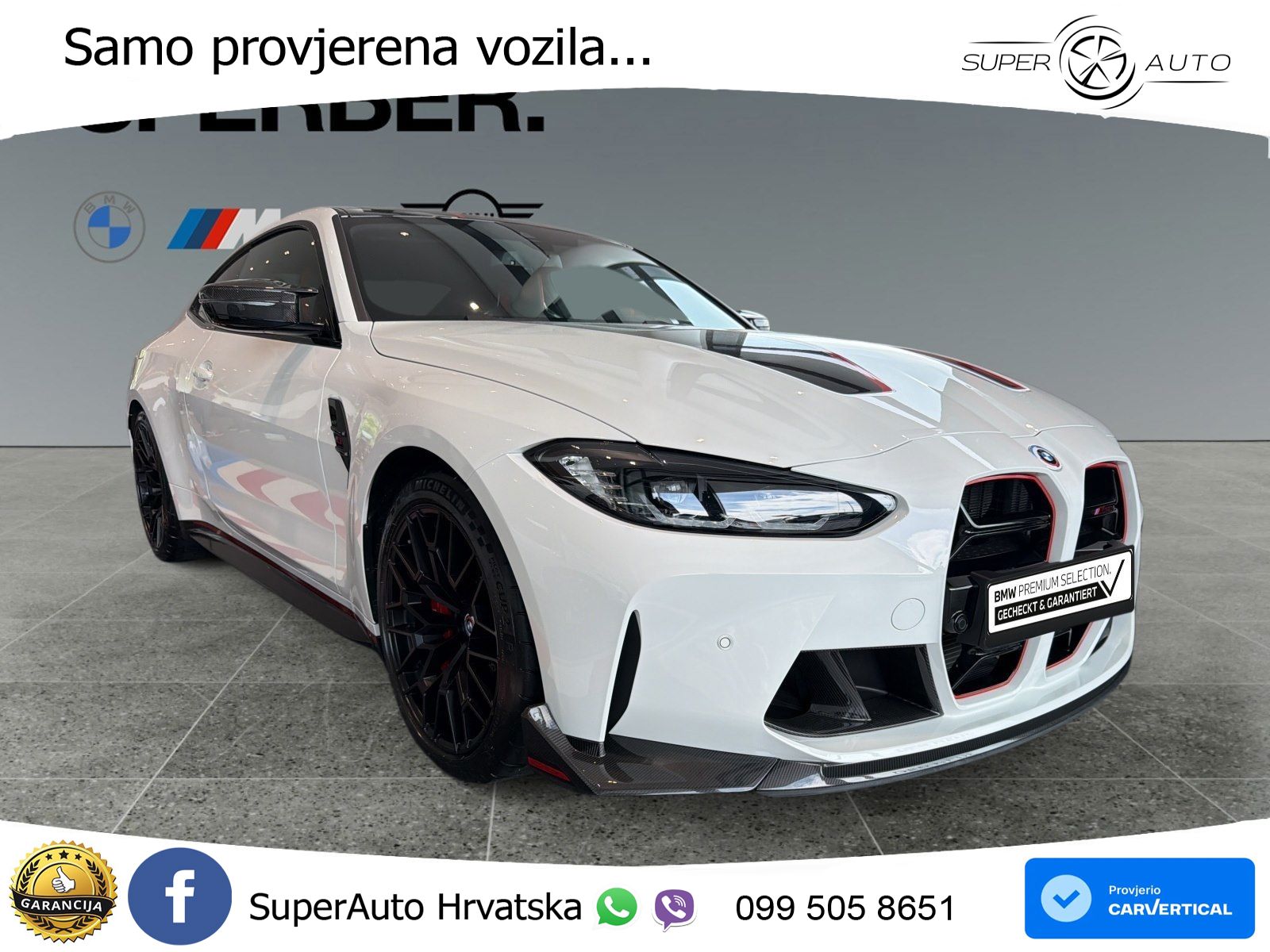 BMW M4 CS 3.0 (550 KS) Steptronic