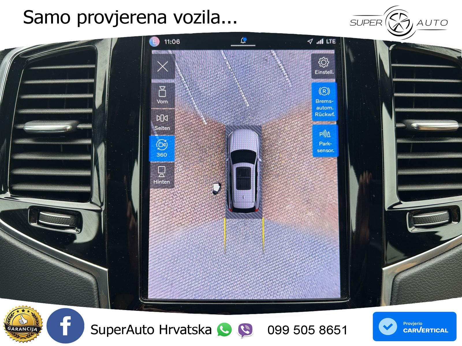 Volvo XC90 2.0 T8 AWD Automatic ZRAČNI+ACC+4xGR SJED+KAM