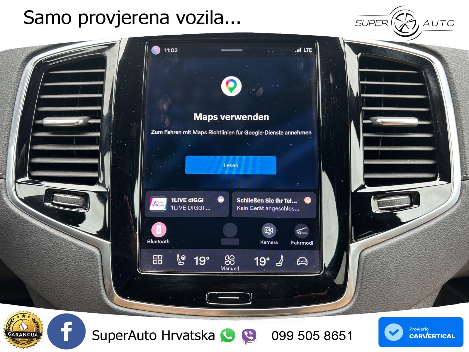 Volvo XC90 2.0 T8 AWD Automatic ZRAČNI+ACC+4xGR SJED+KAM