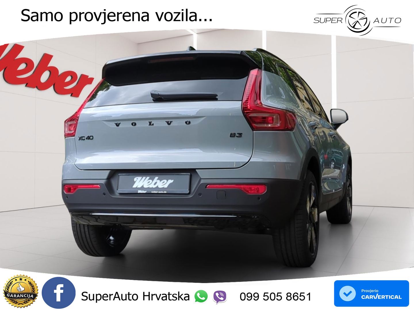 Volvo XC40 2.0 B3 163 KS Automatic ACC+GR SJED+360+PANO