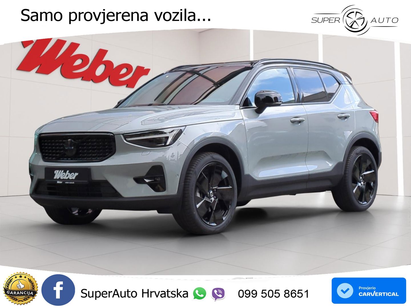 Volvo XC40 2.0 B3 163 KS Automatic ACC+GR SJED+360+PANO