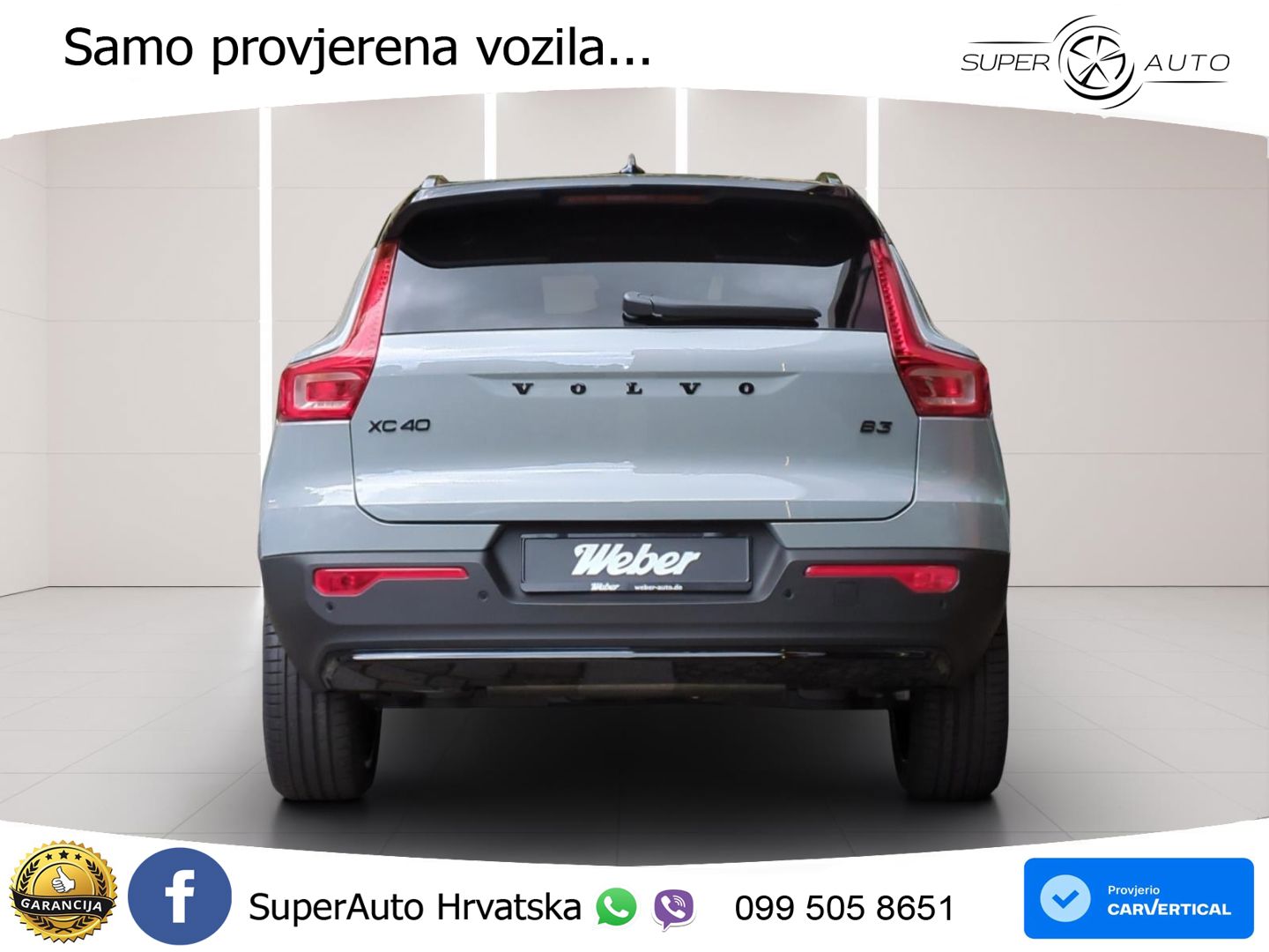 Volvo XC40 2.0 B3 163 KS Automatic ACC+GR SJED+360+PANO