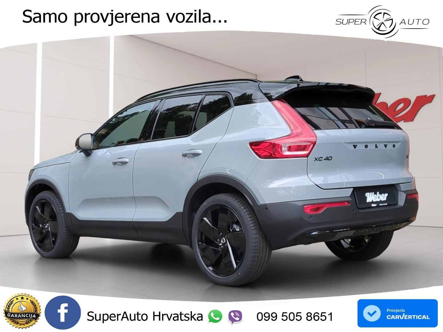 Volvo XC40 2.0 B3 163 KS Automatic ACC+GR SJED+360+PANO