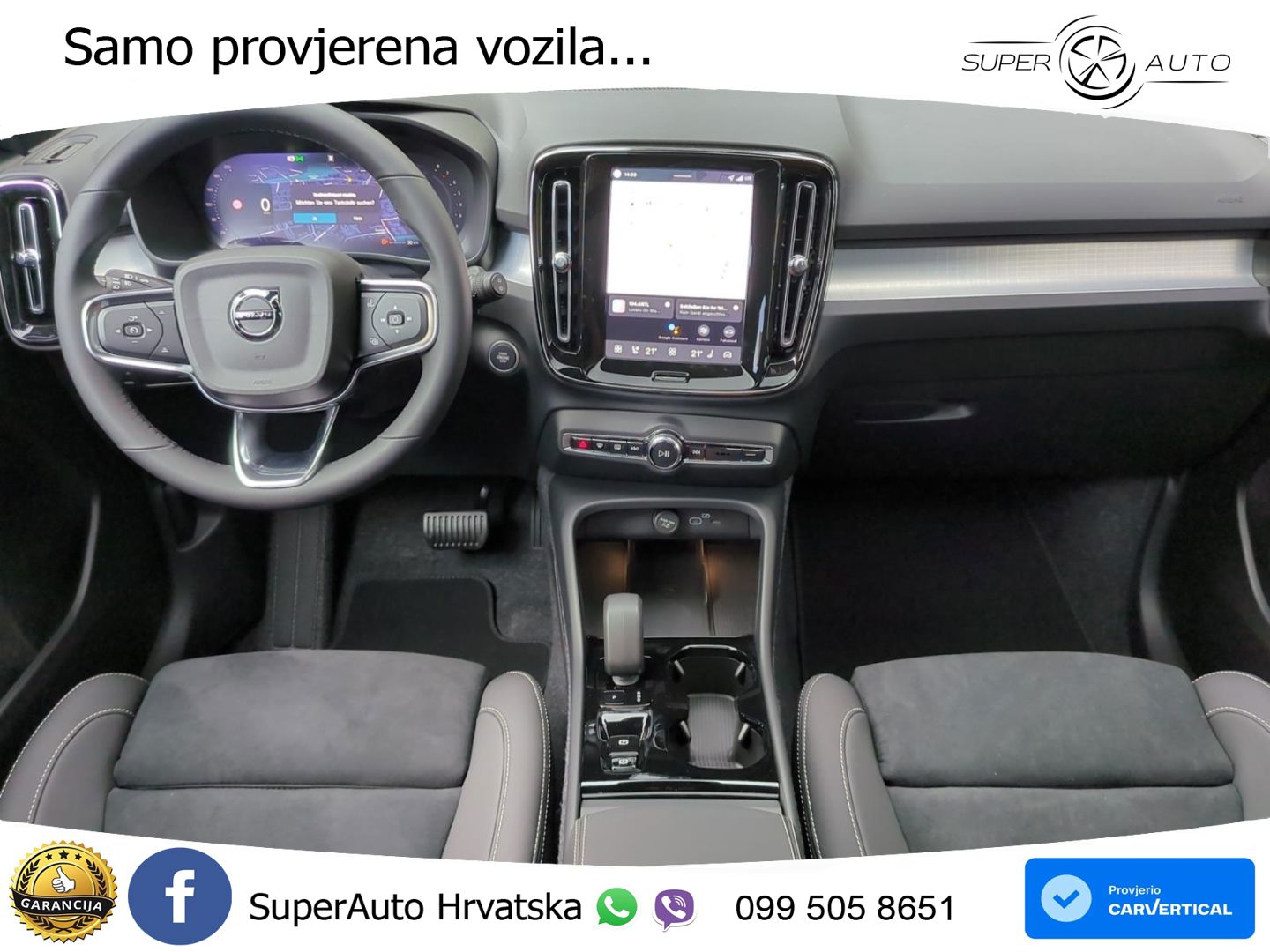 Volvo XC40 2.0 B3 163 KS Automatic ACC+GR SJED+360+PANO