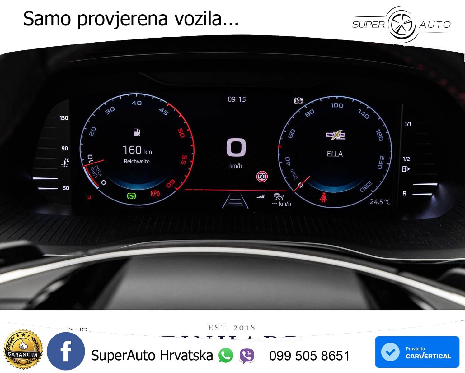 Škoda Octavia Combi RS 2.0 TDI (200 KS) DSG LED+GR SJED+ACC