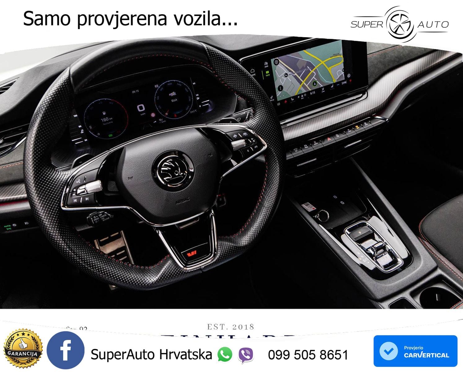 Škoda Octavia Combi RS 2.0 TDI (200 KS) DSG LED+GR SJED+ACC
