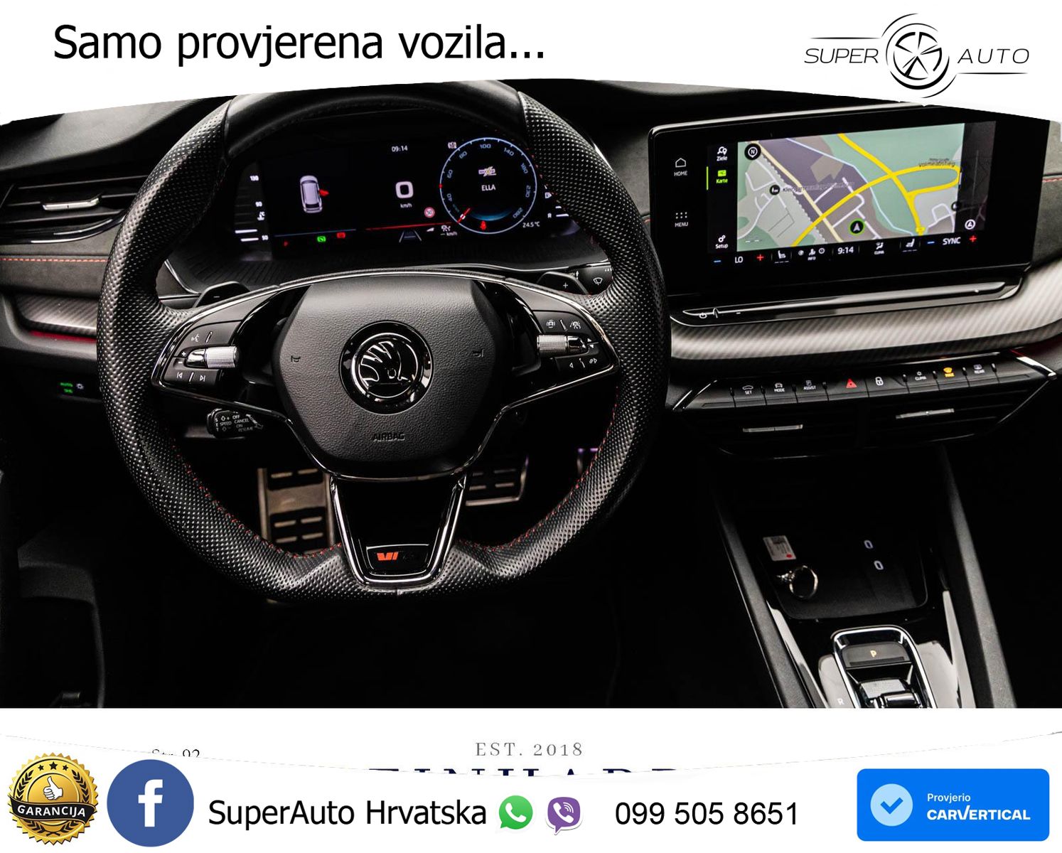 Škoda Octavia Combi RS 2.0 TDI (200 KS) DSG LED+GR SJED+ACC