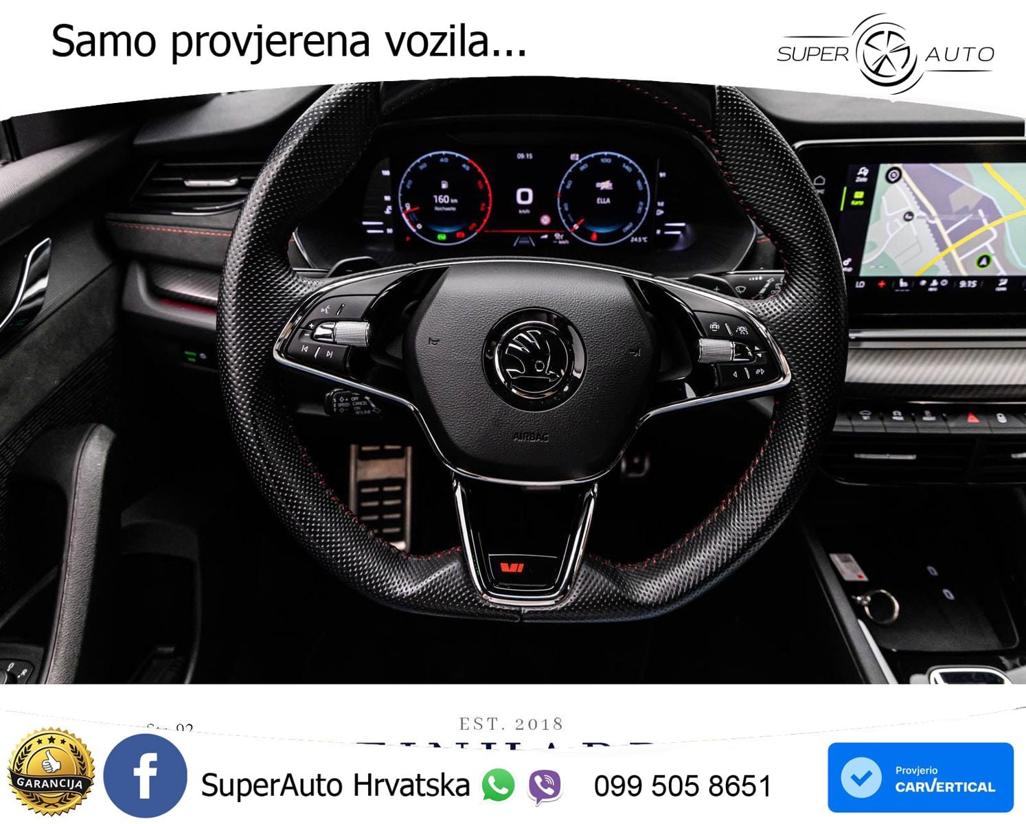 Škoda Octavia Combi RS 2.0 TDI (200 KS) DSG LED+GR SJED+ACC