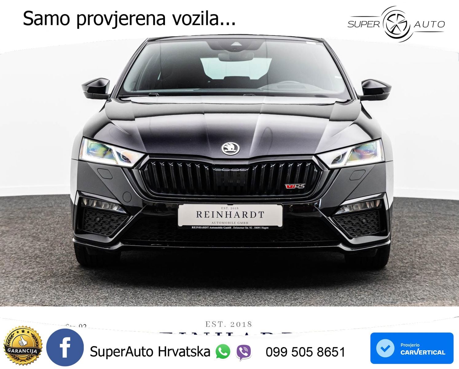 Škoda Octavia Combi RS 2.0 TDI (200 KS) DSG LED+GR SJED+ACC