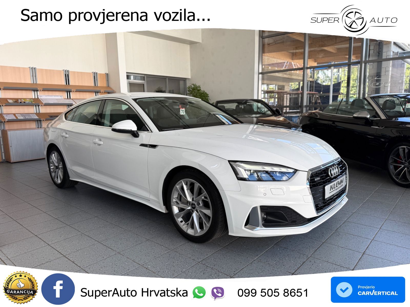 Audi A5 Sportback 45 TFSI (265 KS) quattro S tronic