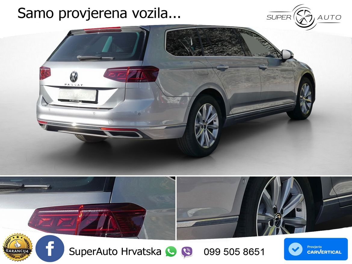 Volkswagen Passat Variant 2.0 TDI (200 KS) DSG Elegance LED+GR SJED+ACC