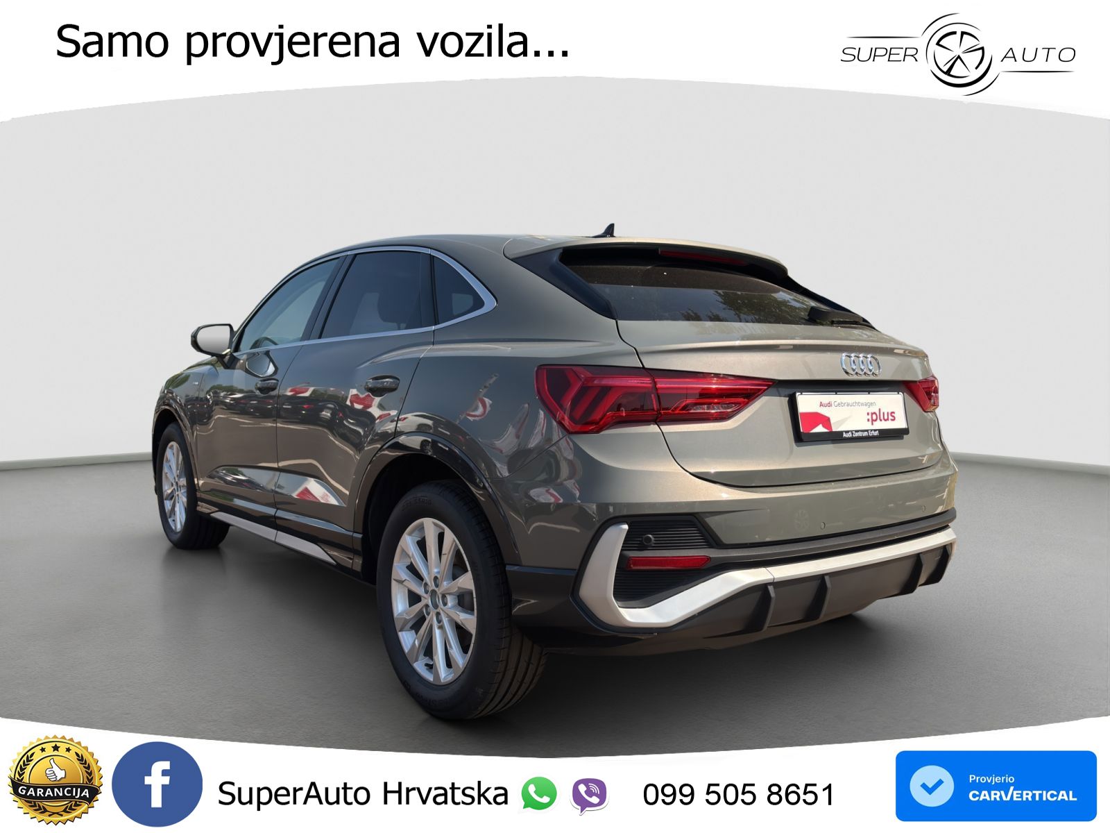 Audi Q3 II Sportback 35 TFSI (150 KS) S tronic S line LED+GR SJED+ACC