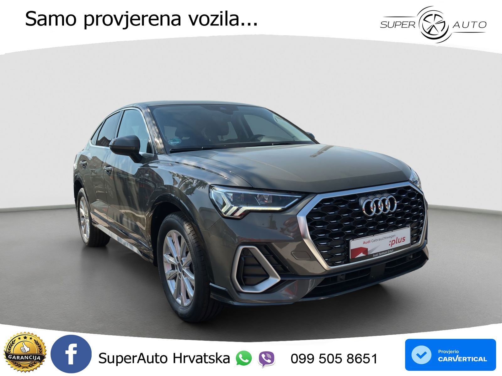 Audi Q3 II Sportback 35 TFSI (150 KS) S tronic S line LED+GR SJED+ACC