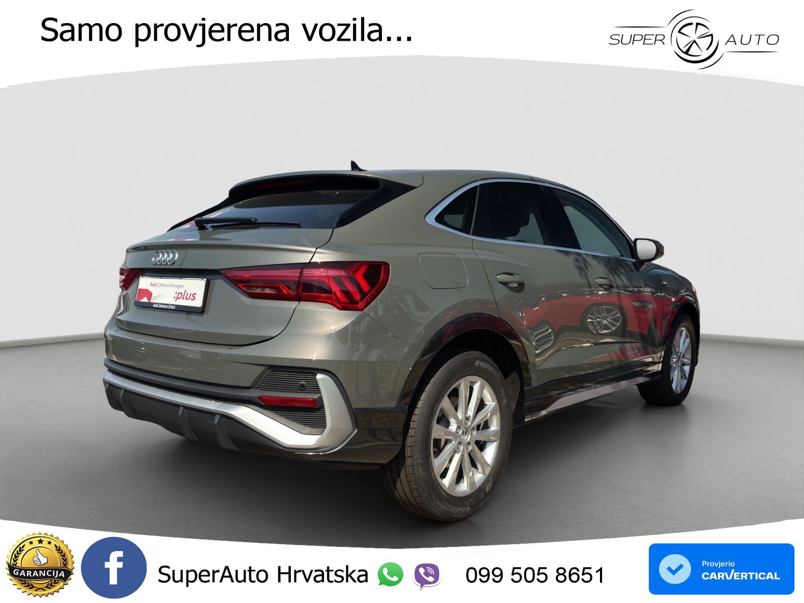 Audi Q3 II Sportback 35 TFSI (150 KS) S tronic S line LED+GR SJED+ACC