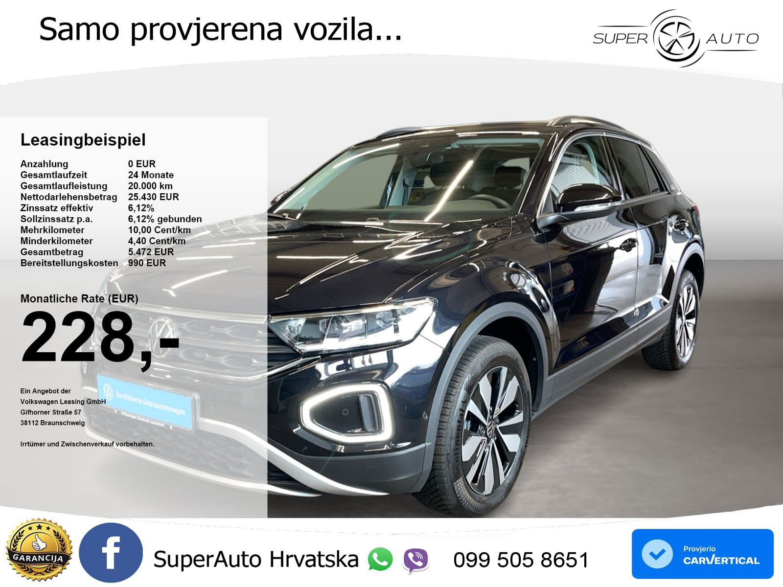 Volkswagen T-Roc 2.0 TDI (150 KS) DSG LED+GR SJED+ACC