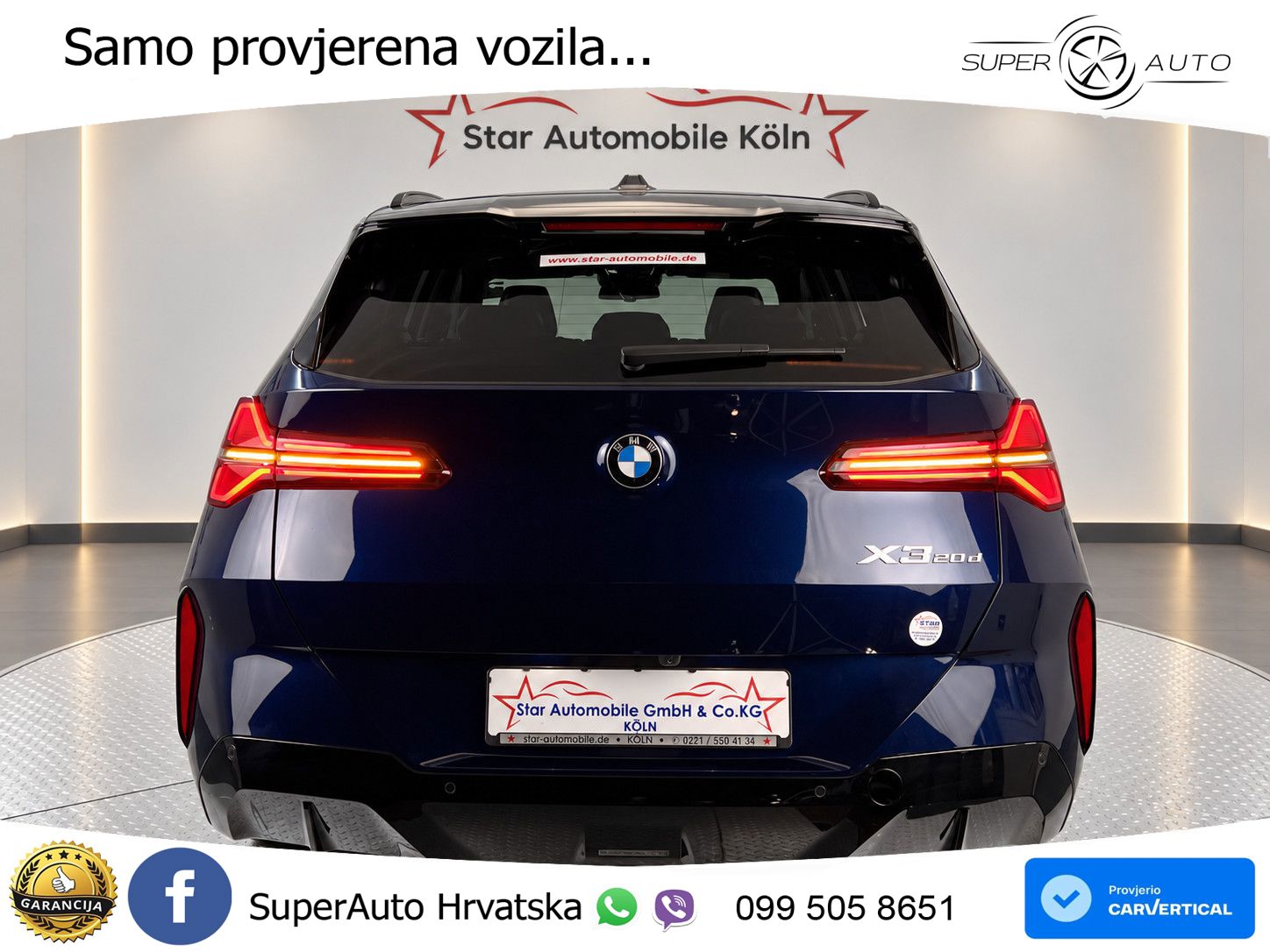 BMW X3 20d xDrive Steptronic M Sport LED+GR SJED+ACC