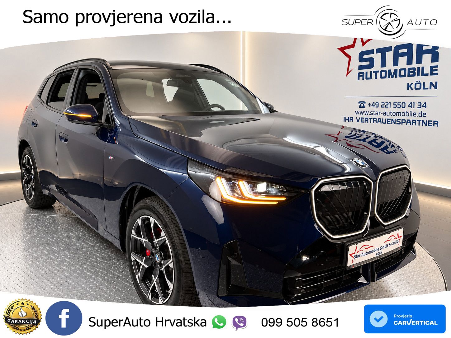 BMW X3 20d xDrive Steptronic M Sport LED+GR SJED+ACC