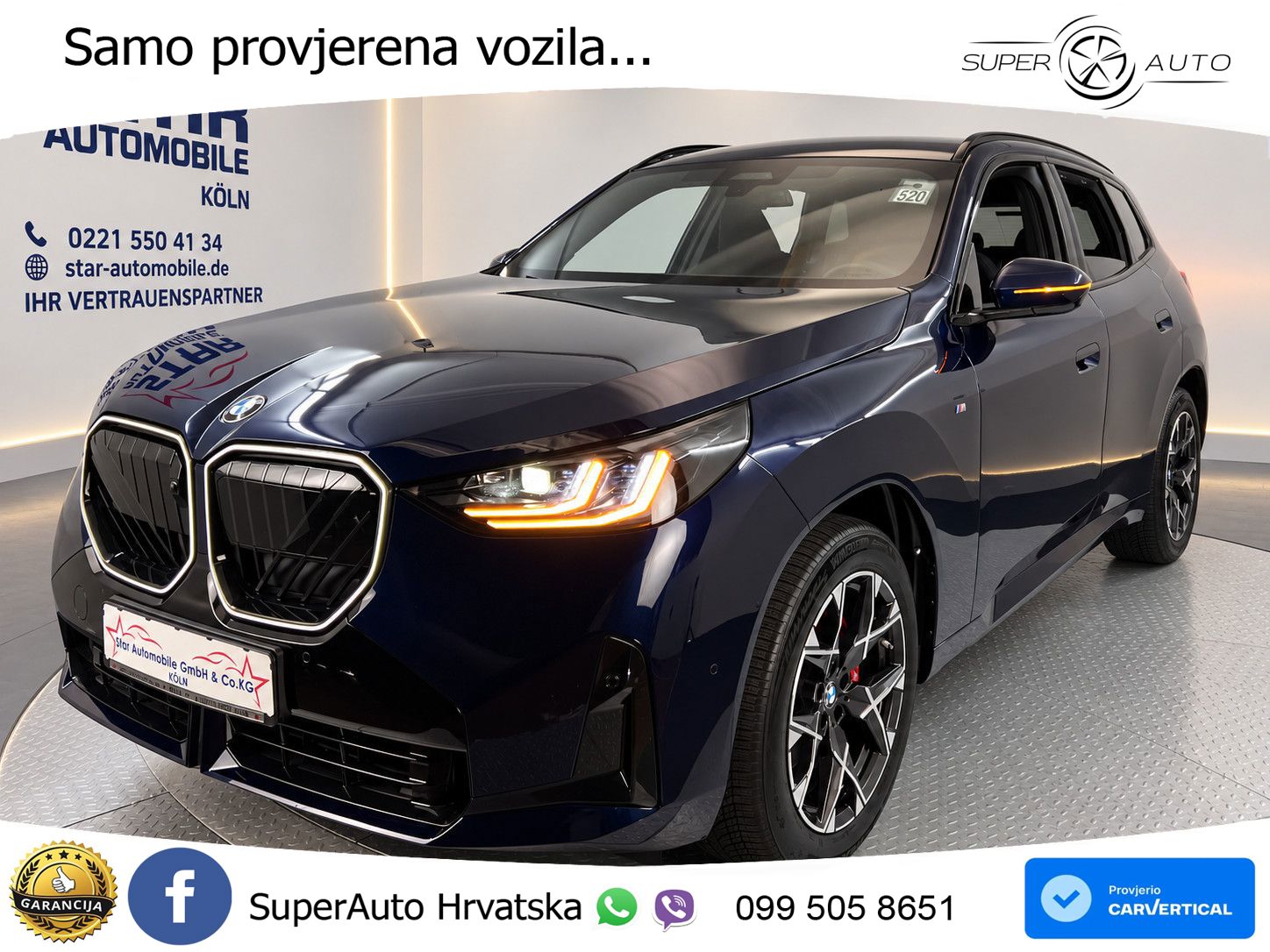 BMW X3 20d xDrive Steptronic M Sport LED+GR SJED+ACC