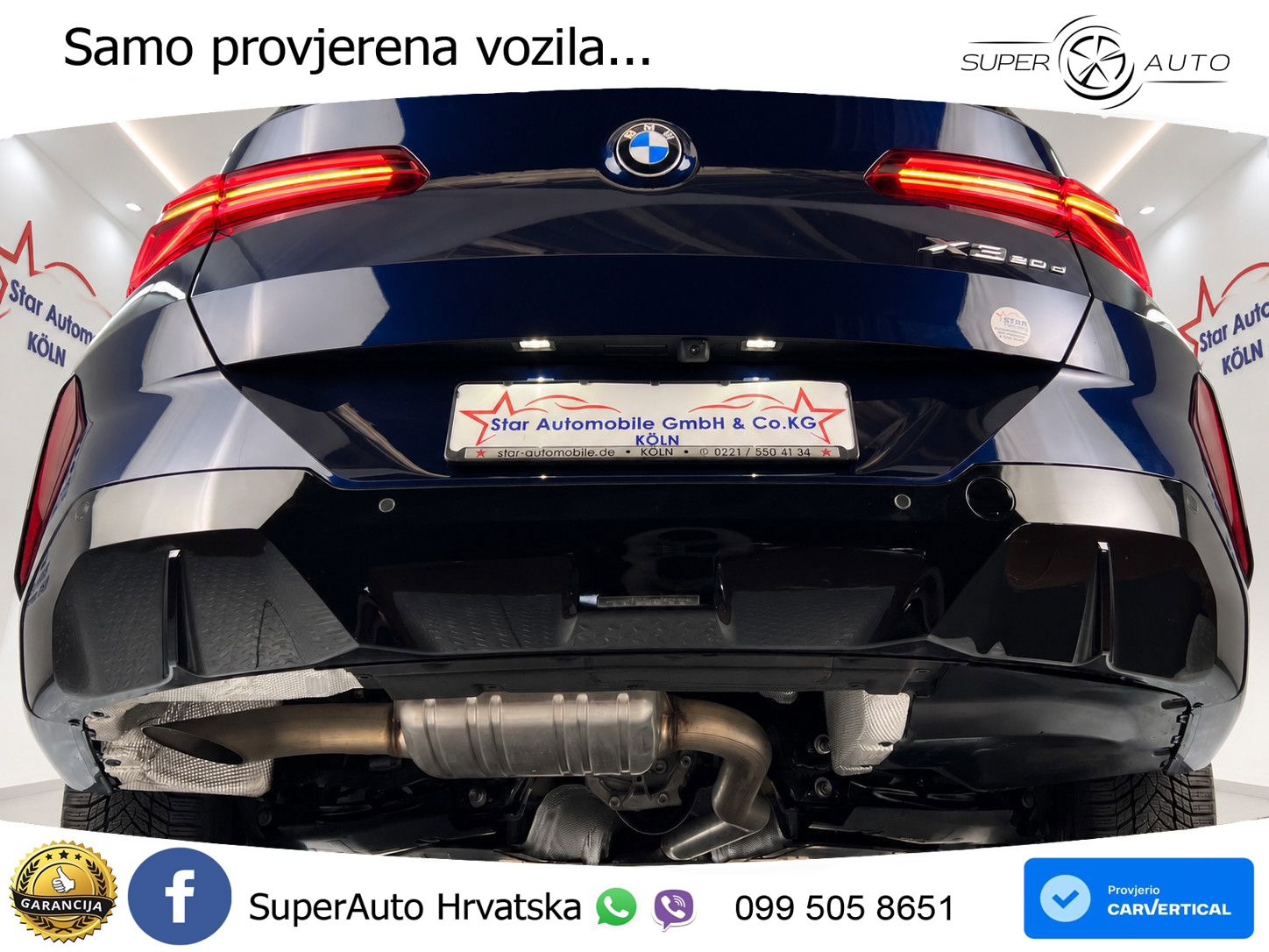 BMW X3 20d xDrive Steptronic M Sport LED+GR SJED+ACC