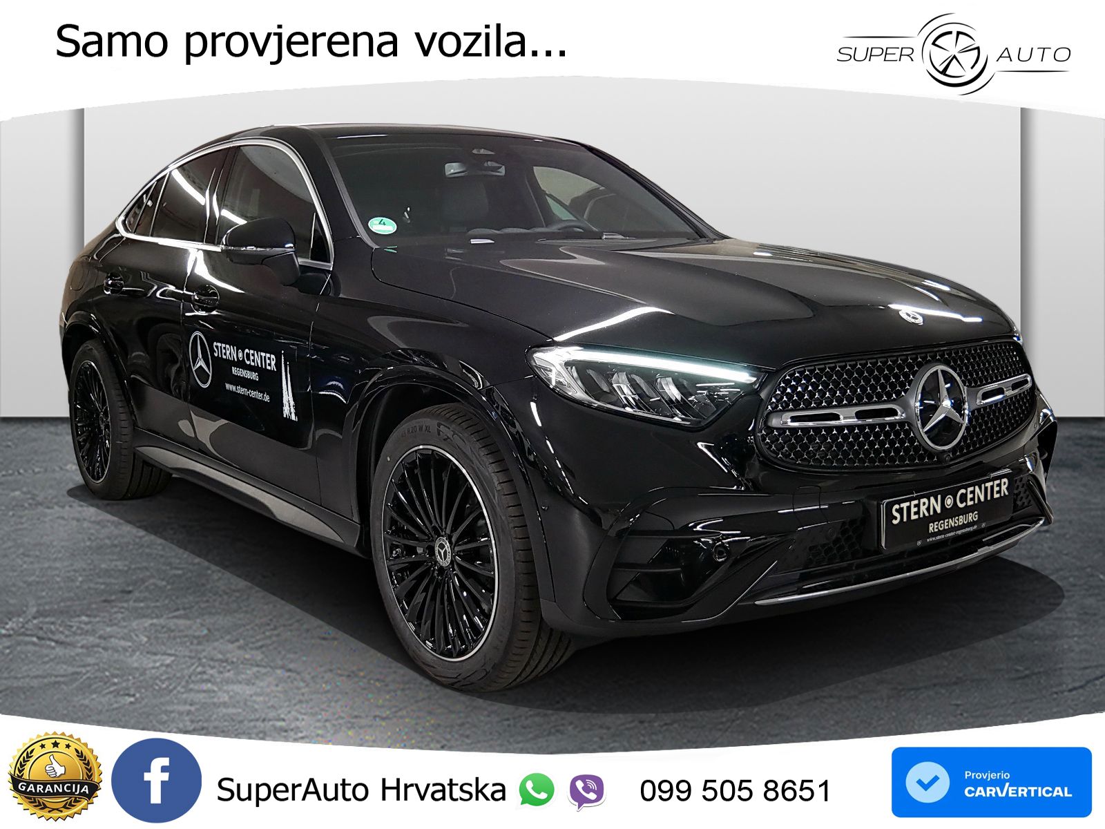 Mercedes GLC Coupe 450d (367 KS) 4MATIC 9G-TRONIC AMG LED+GR SJED+ACC