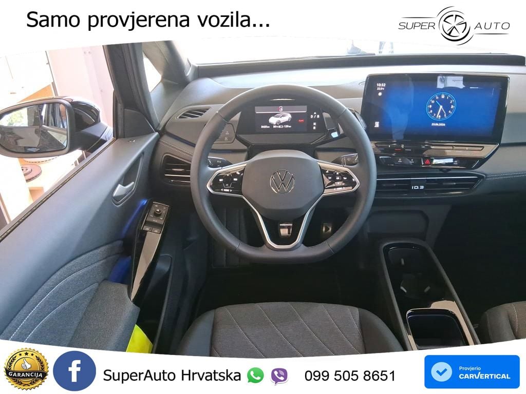 Volkswagen ID.3 Pro 62 kWh (204 KS) LED+GR SJED+ACC