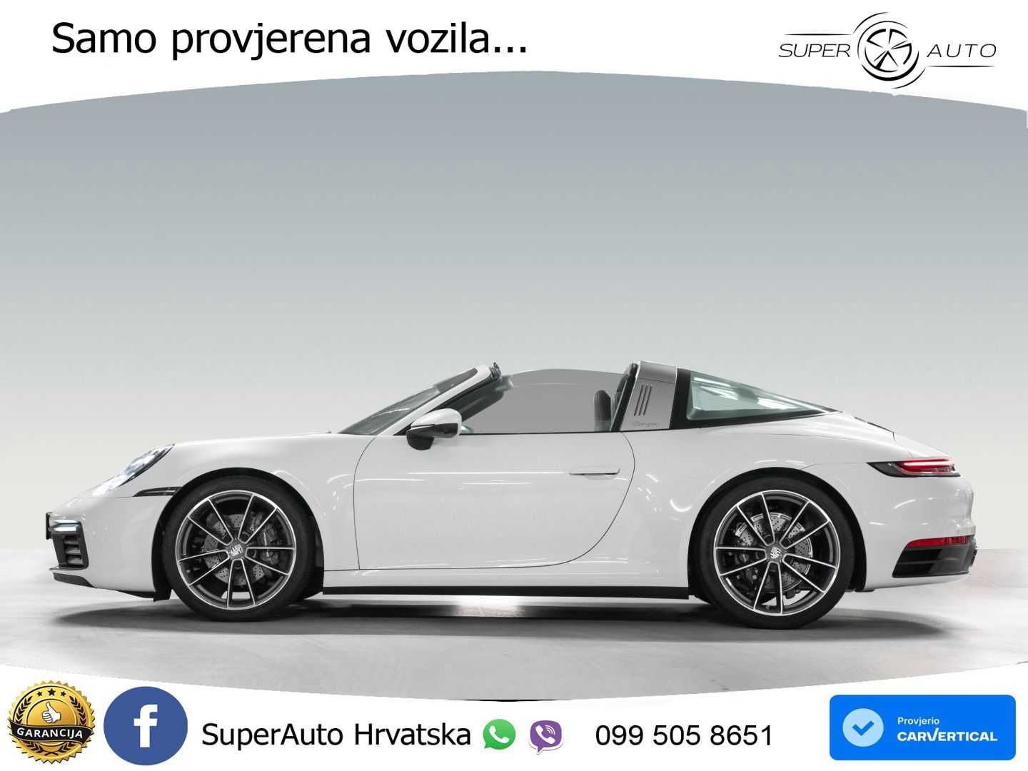 Porsche 911 Targa 4 3.0 (385 KS) PDK LED+GR SJED+ACC